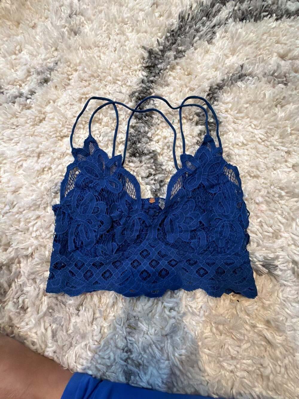 Free People FP One Adella Lace Longline Bralette